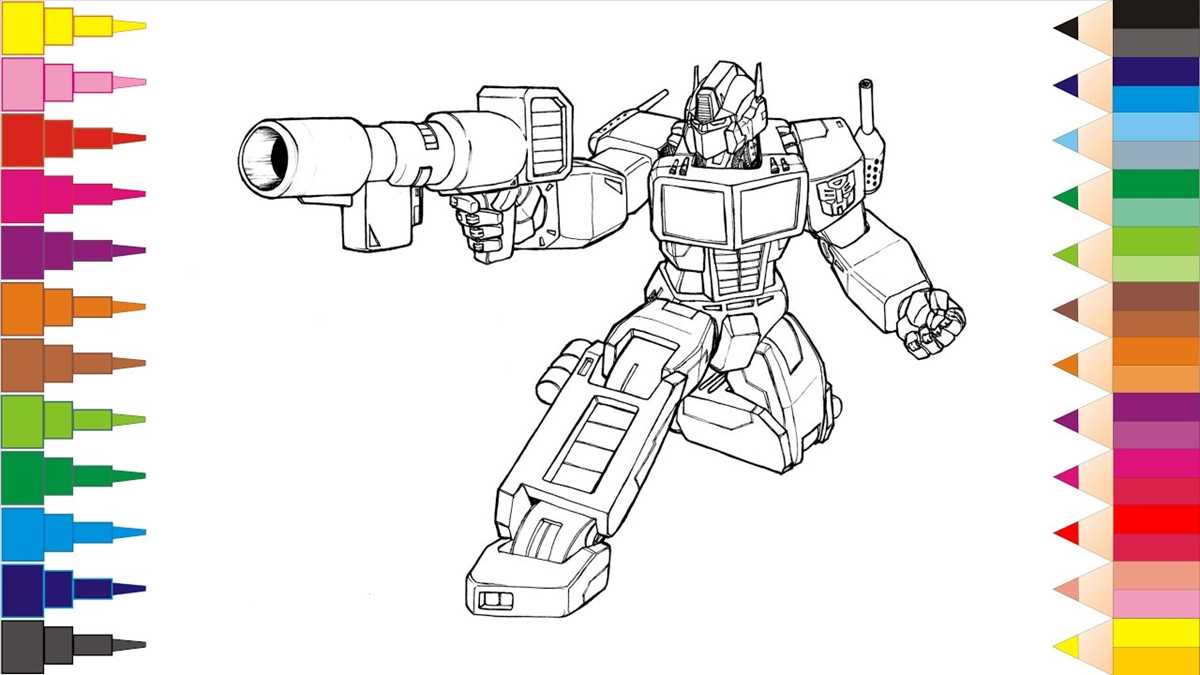 transformer printable coloring pages