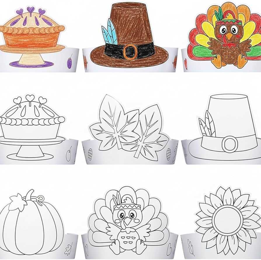 turkey crown printable