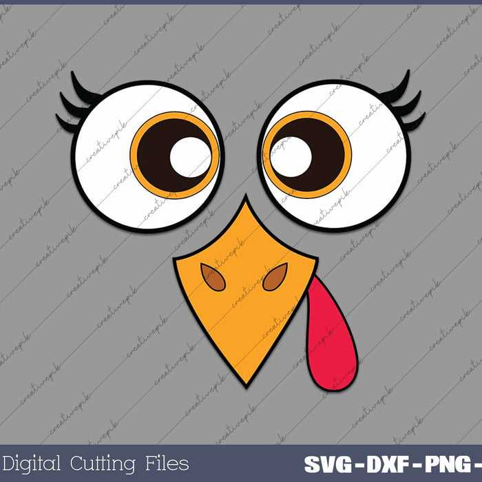 turkey eyes printable