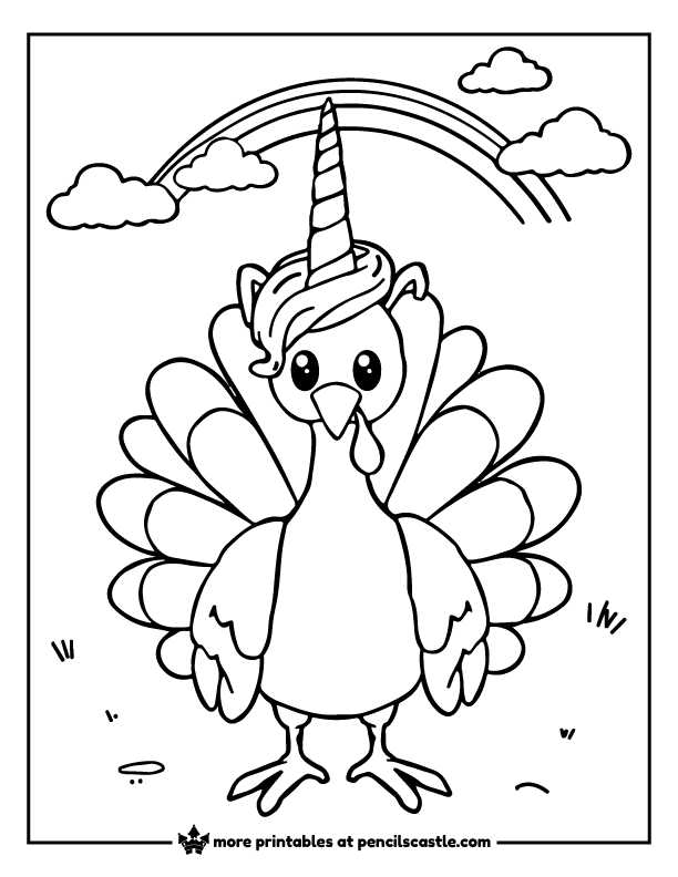 turkey printable free