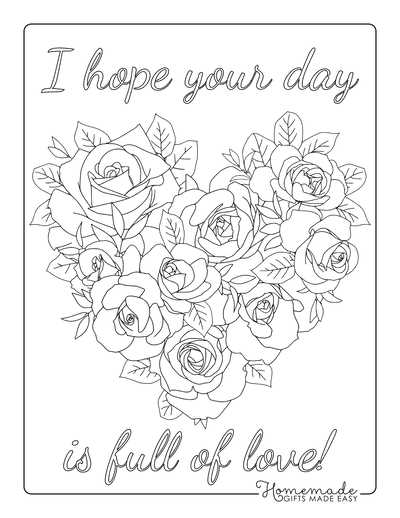 valentine coloring pictures free printable