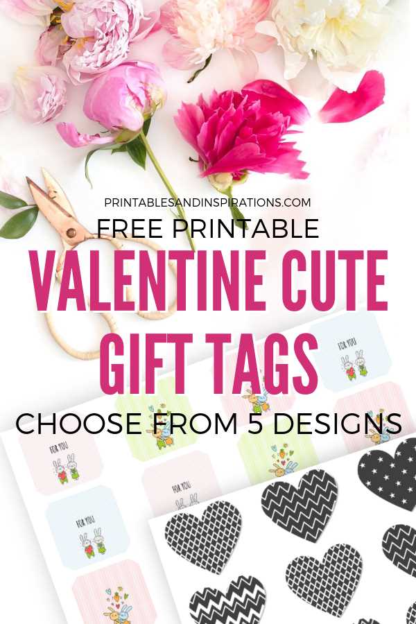 valentine labels free printable