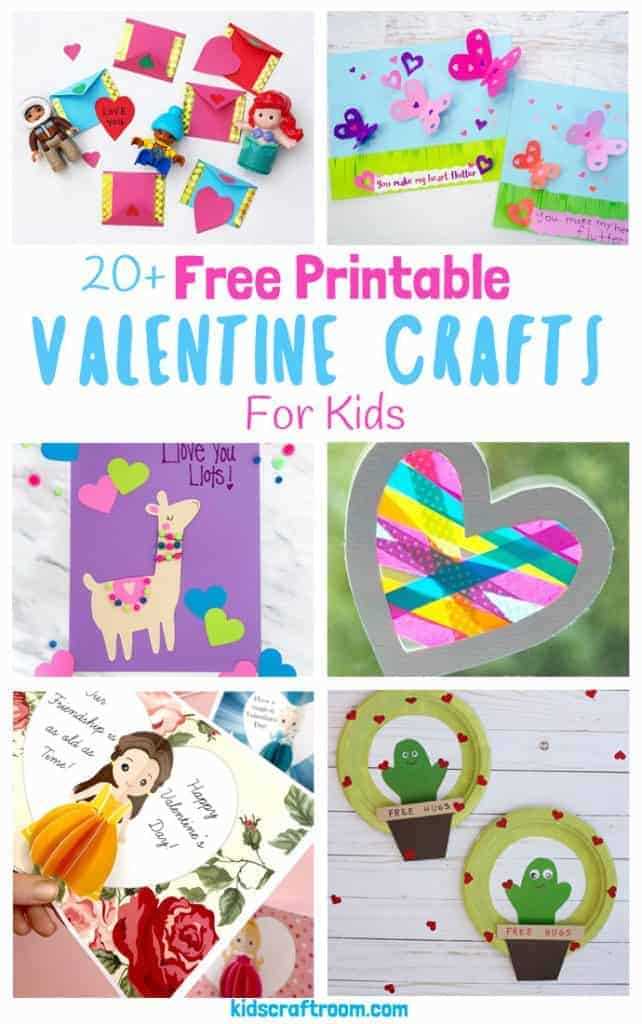 valentines printable crafts