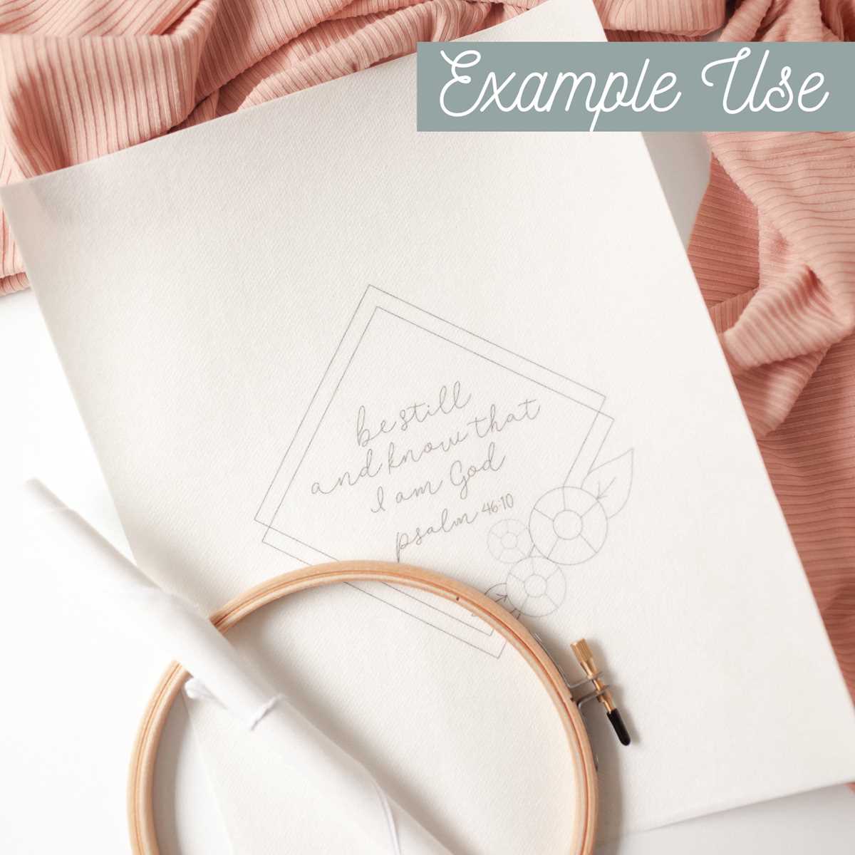 water soluble embroidery paper printable