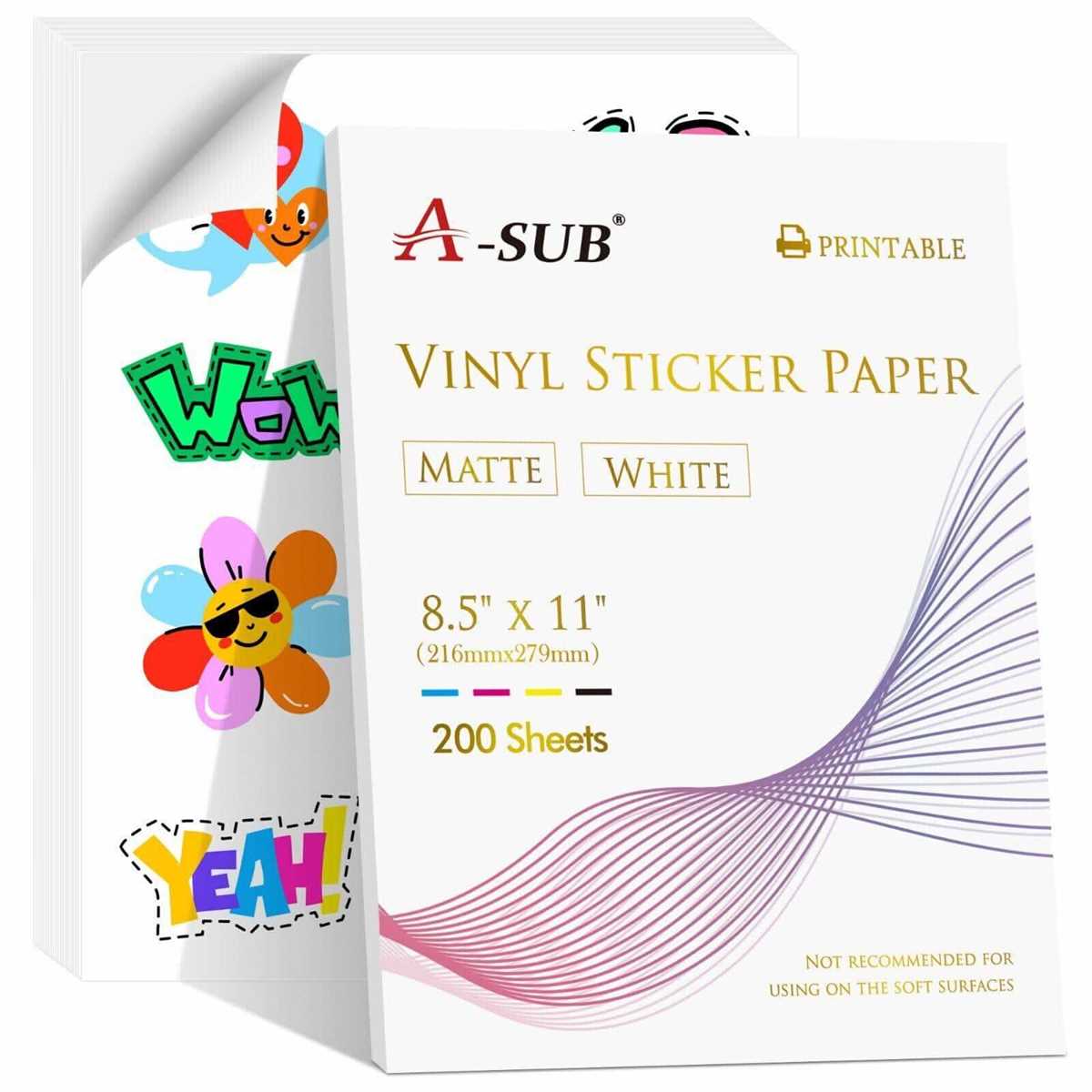 waterproof printable vinyl for inkjet printers