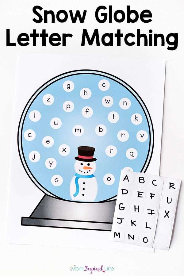 winter activities for preschoolers printable