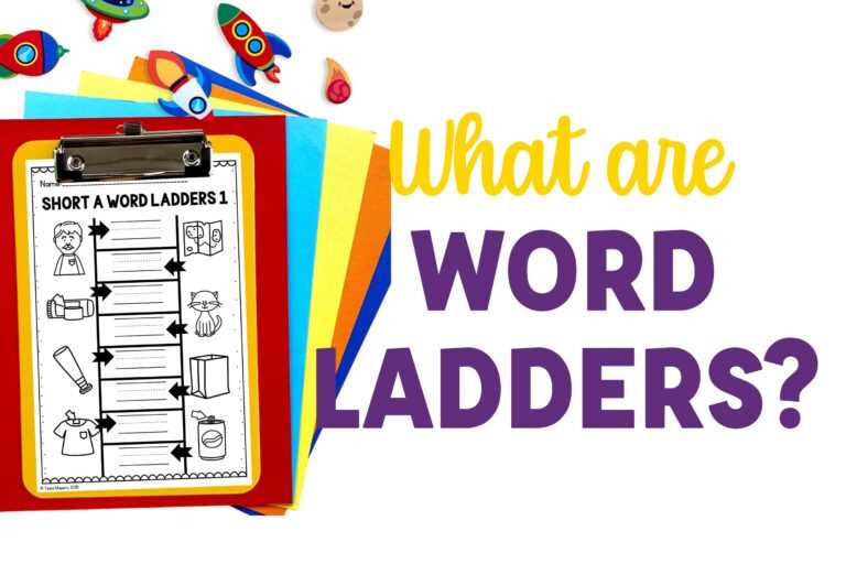 word ladders printable
