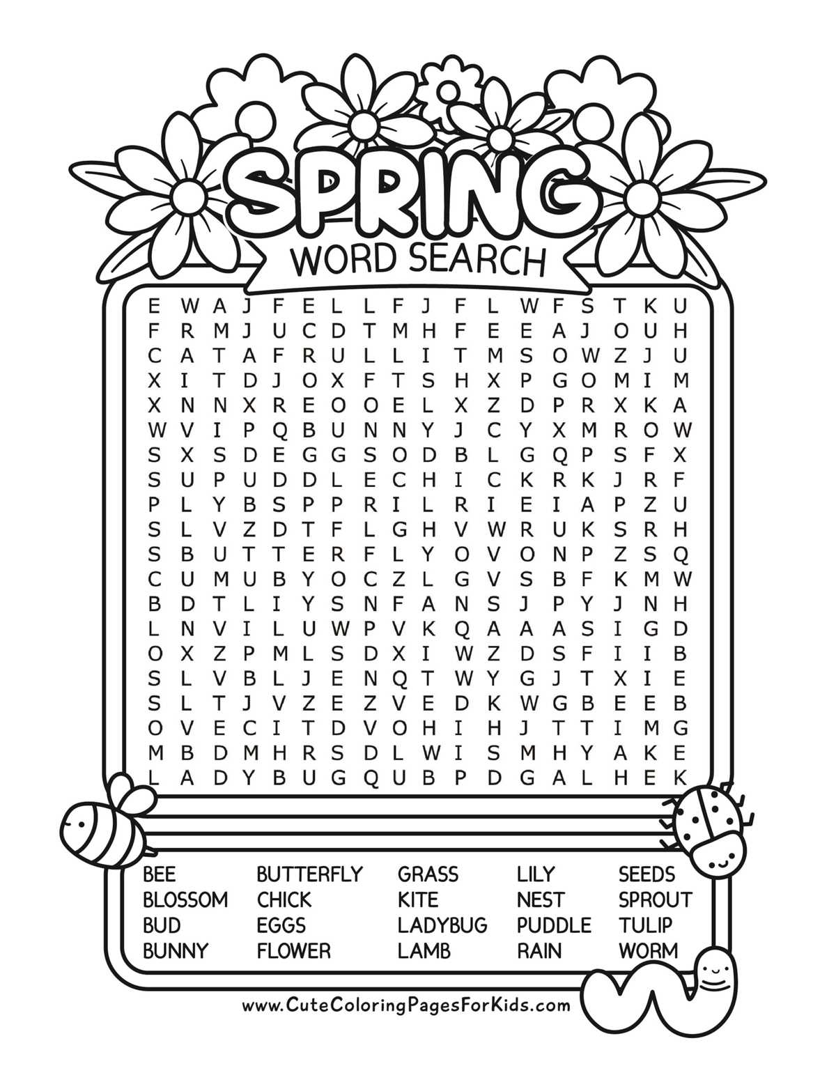 word search for middle schoolers printable free