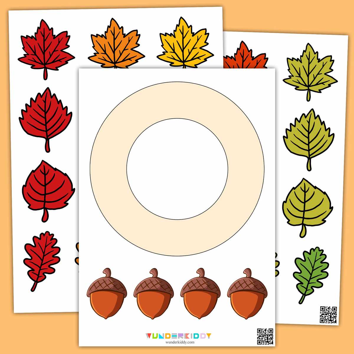 wreath printable template