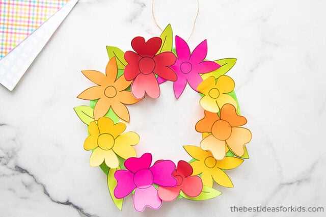 wreath printable template