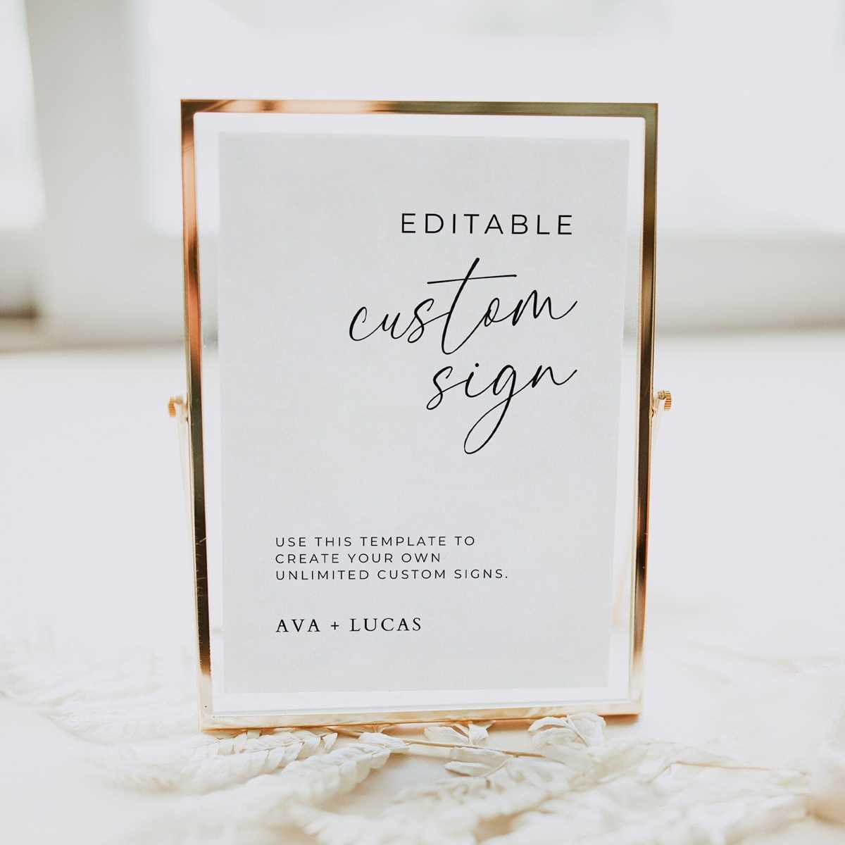wedding signs printable
