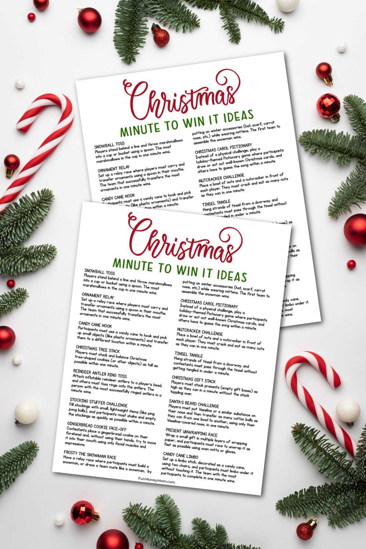 christmas printable free games