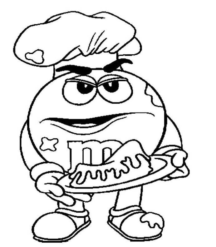 m&m printable