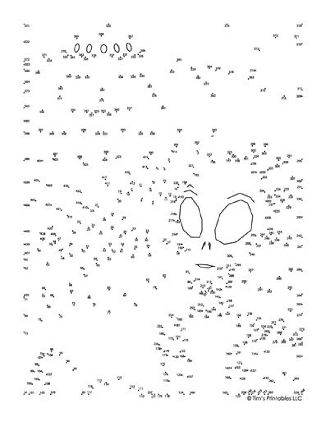 advanced connect the dots printable
