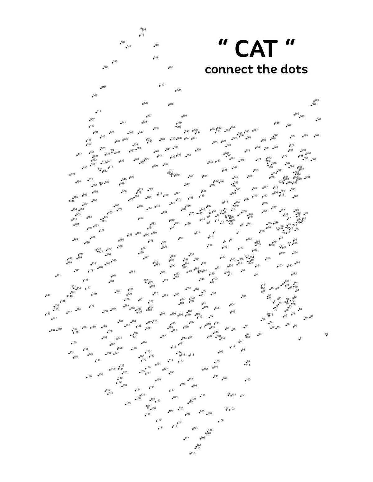 advanced connect the dots printable