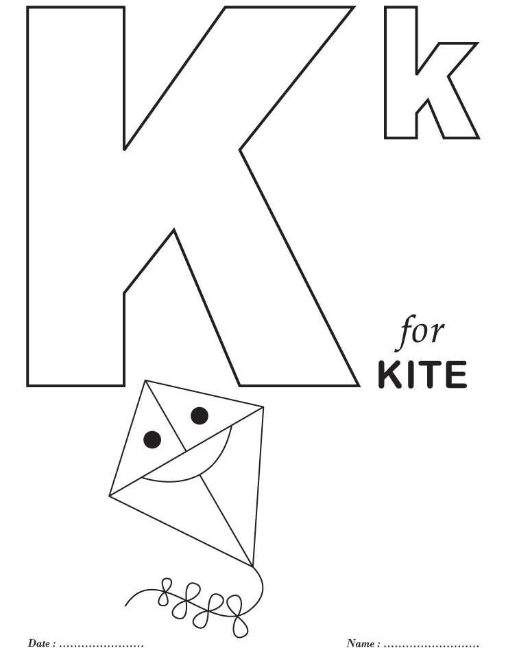 printable alphabet coloring book