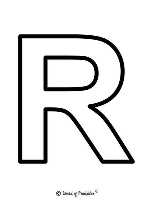 free printable stencils letters
