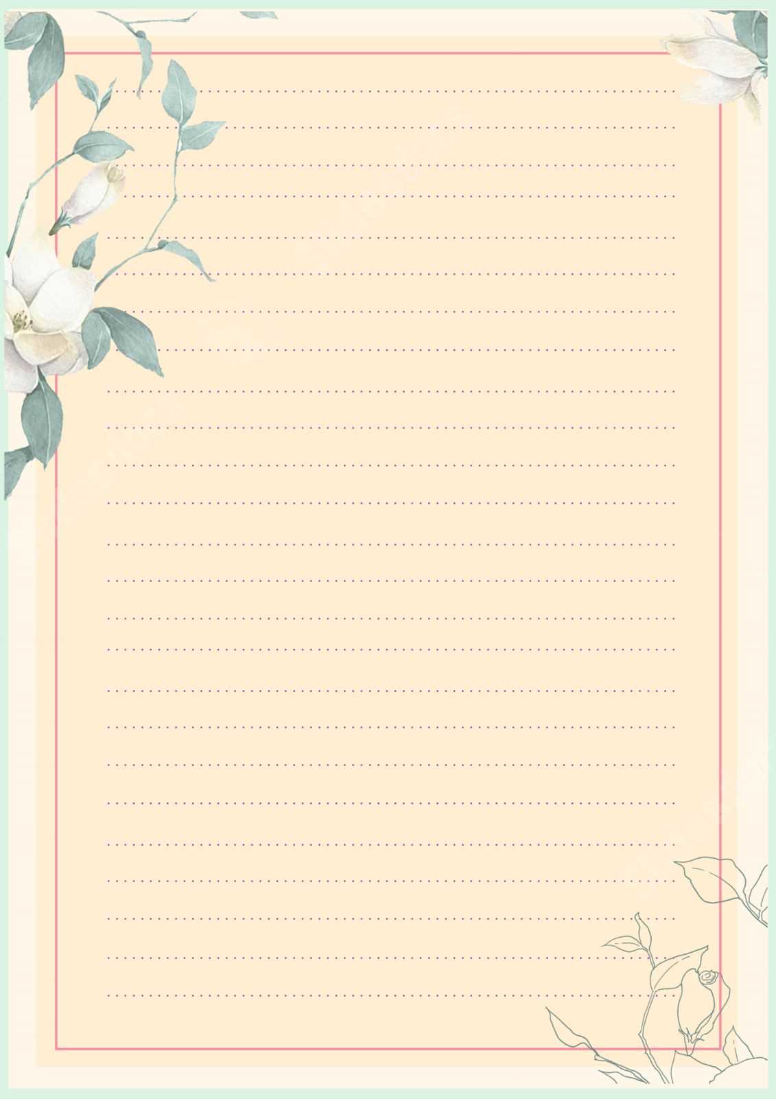 stationary printable free