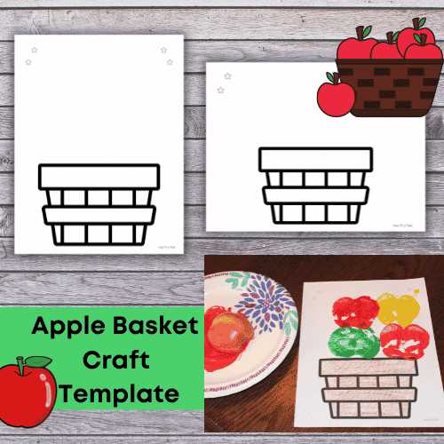 basket template printable