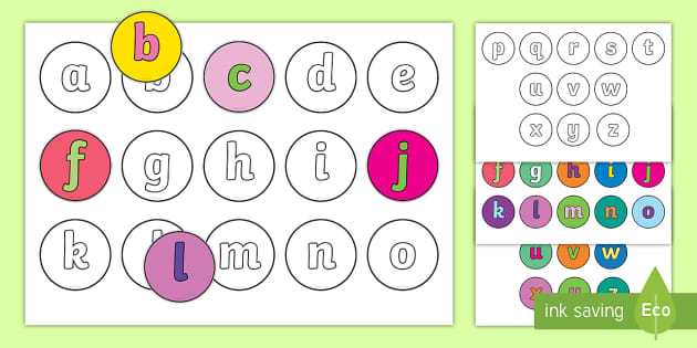alphabet matching game printable
