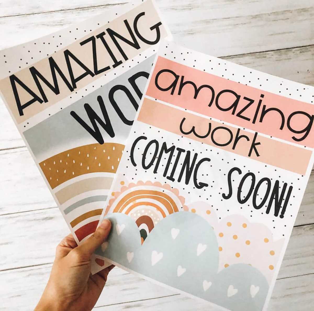 amazing work coming soon free printable