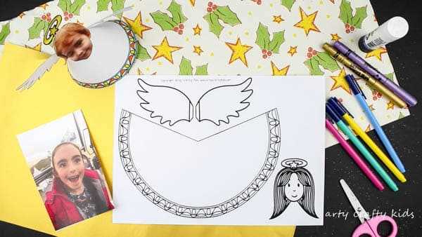angel template printable free