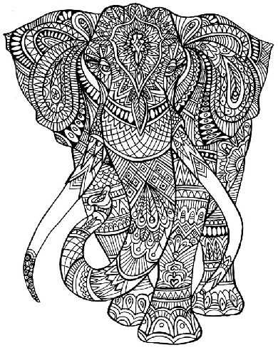 animal adult coloring pages printable