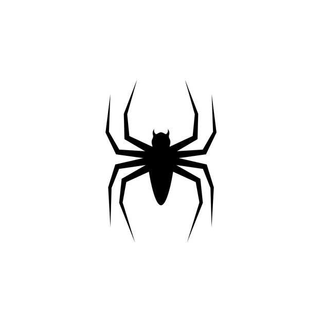 black spider printable