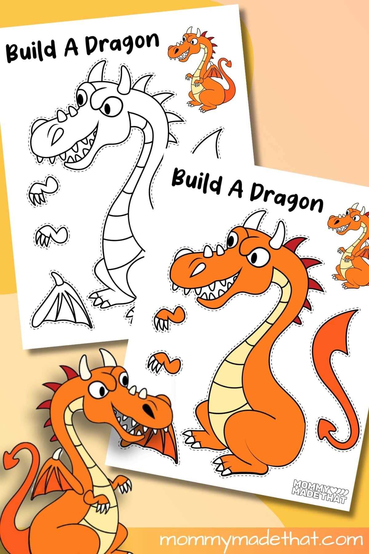 printable dragon pictures
