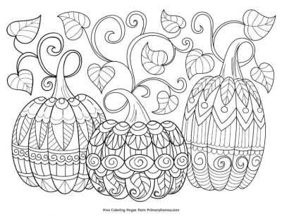 autumn coloring sheets printable