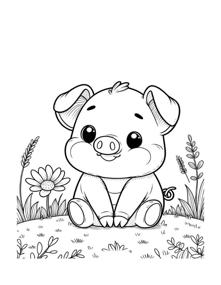 piggy coloring pages printable