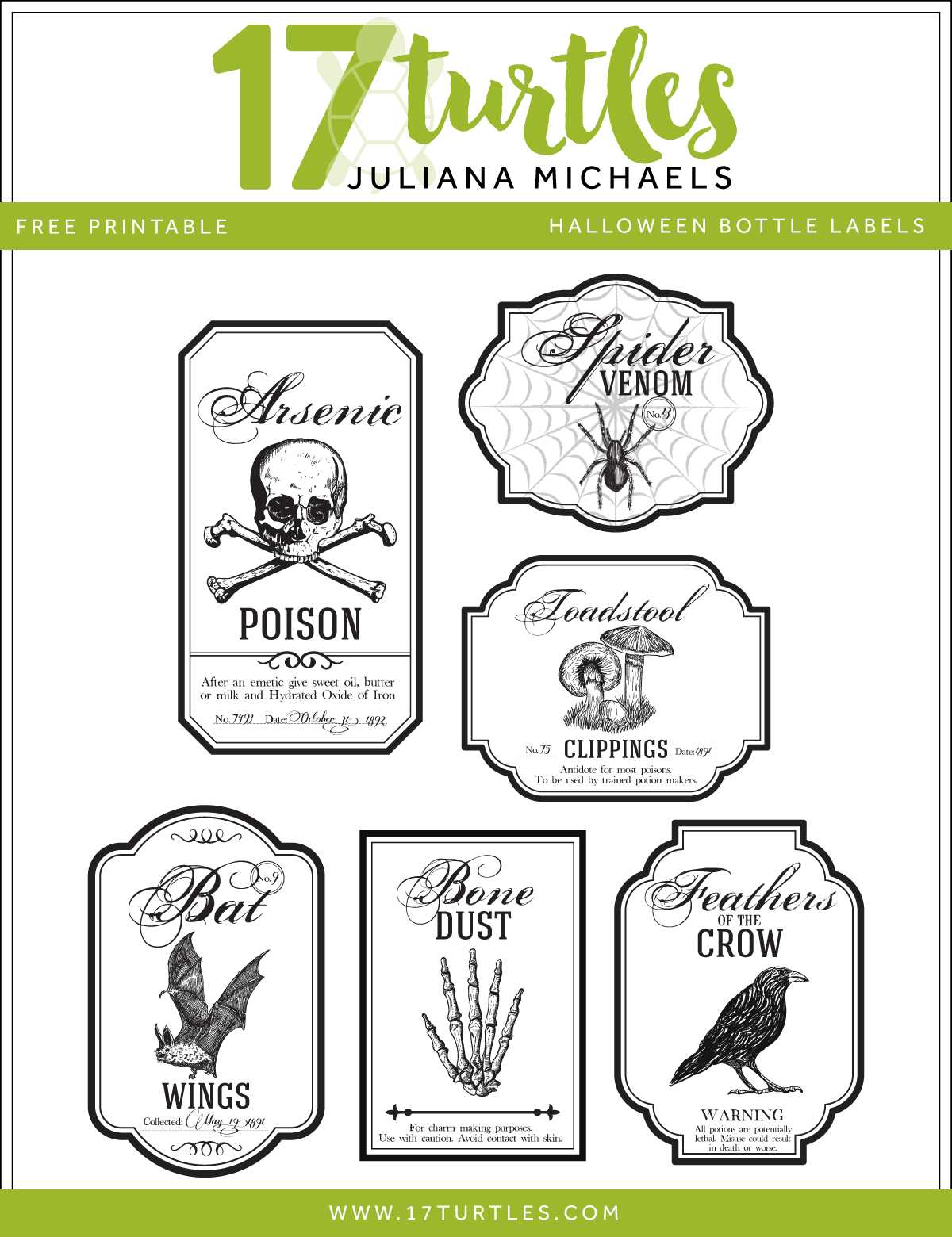 halloween labels printable free