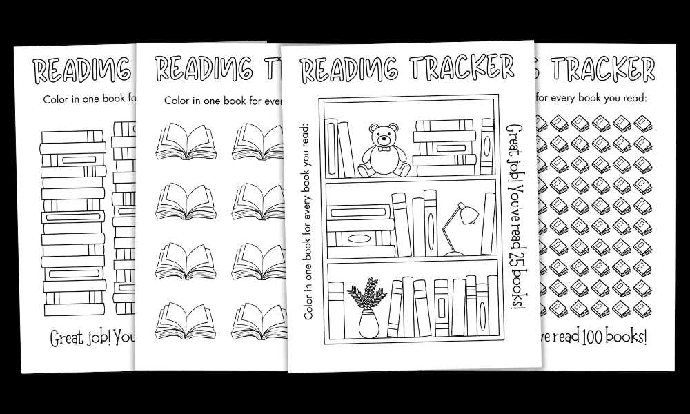 100 book reading chart printable free