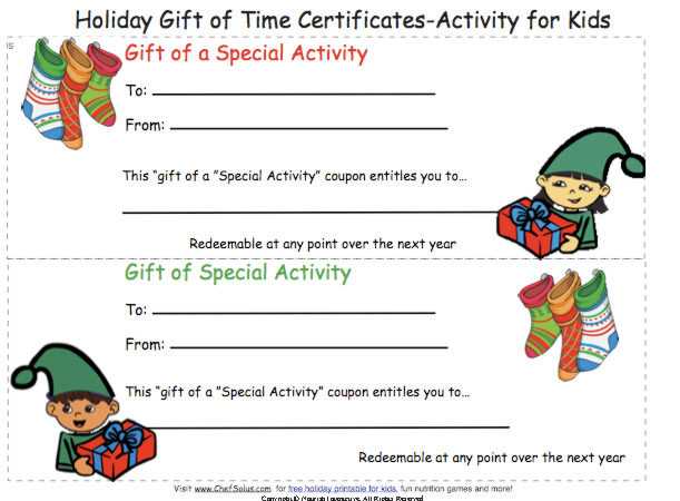 printable gift certificates for christmas