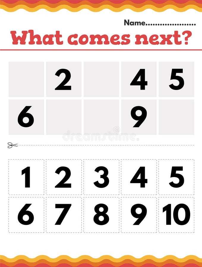 printable math for kindergarten