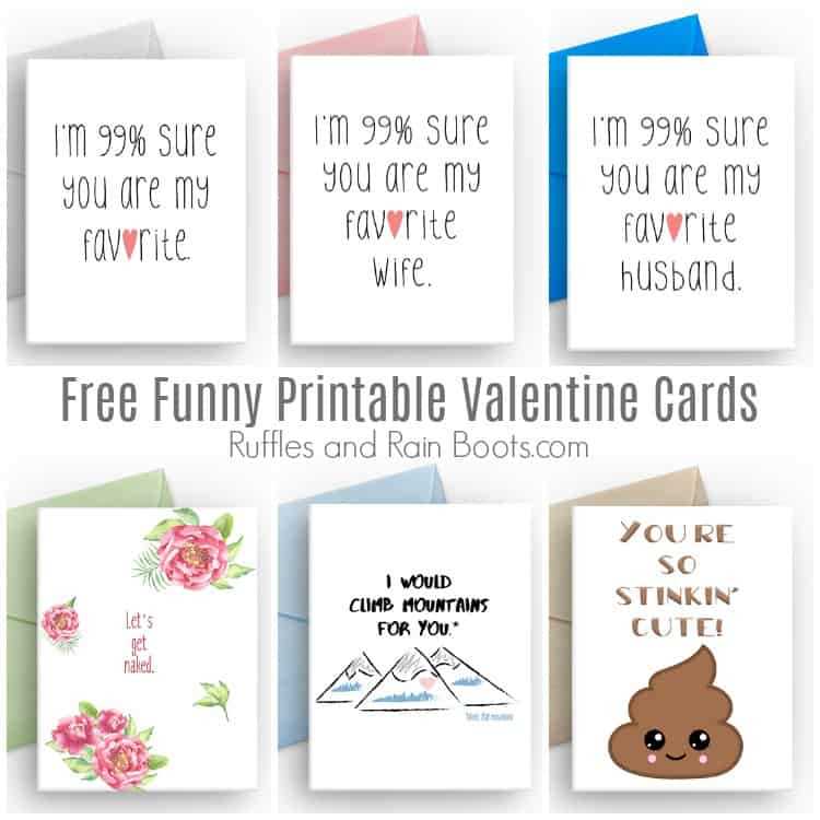 printable valentines cards free