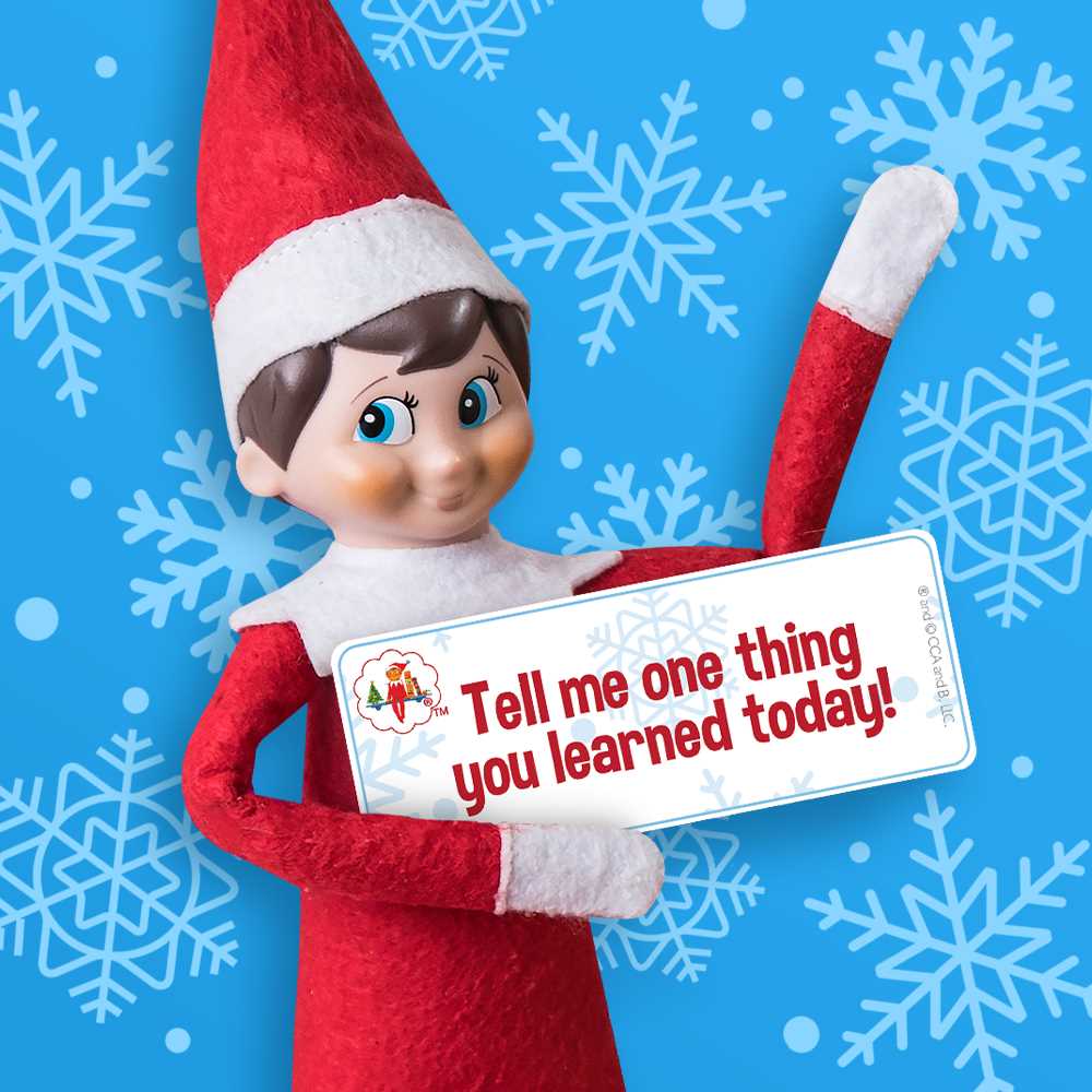 printable elf on the shelf note