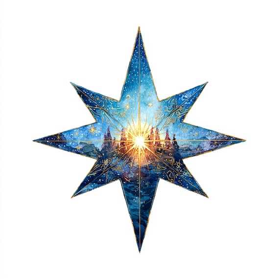 bethlehem star printable