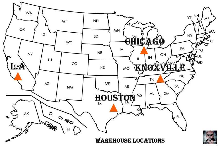 printable map of the united states with cities