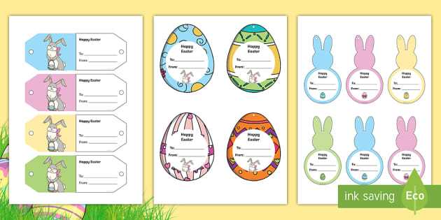 easter gift tag printable