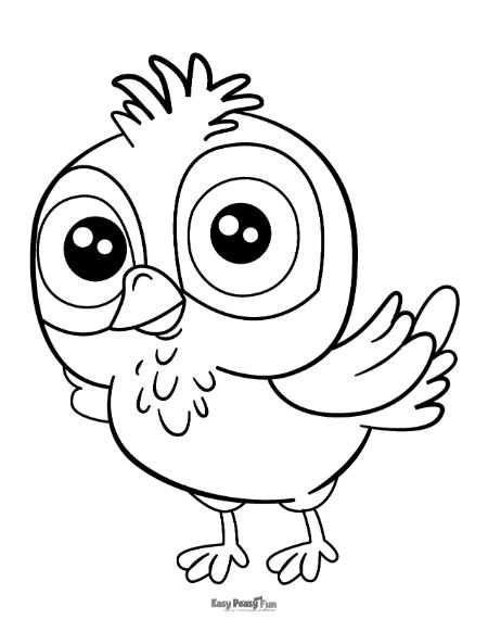 bird colouring pages printable