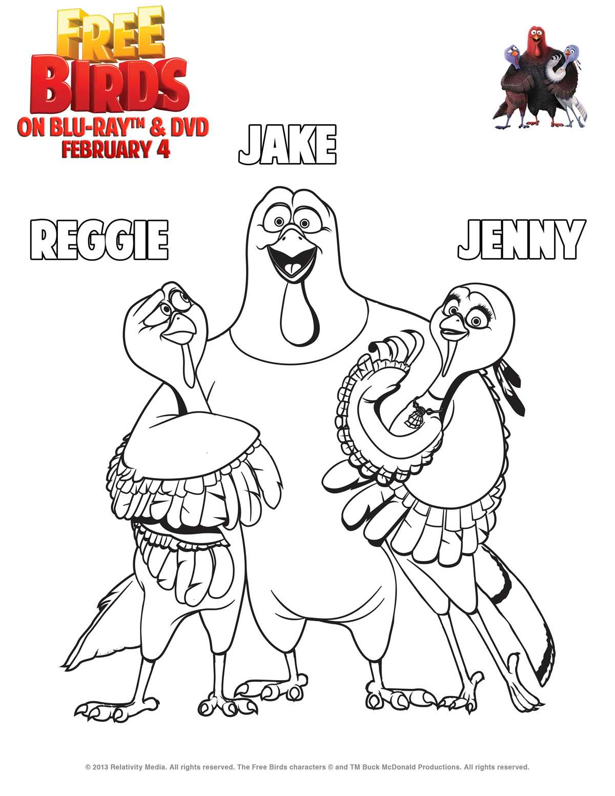 birds printable coloring pages