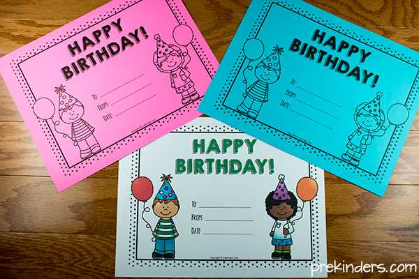 birthday certificate printable