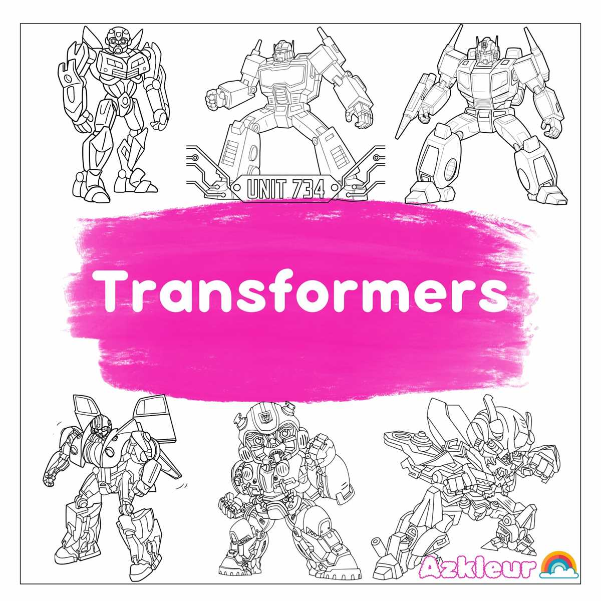 transformers printable coloring pages