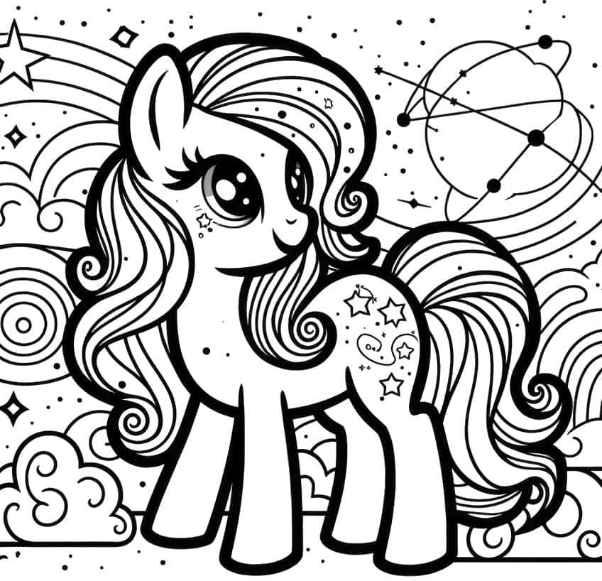 free my little pony coloring pages printable
