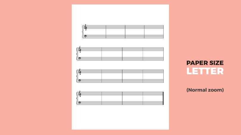 blank manuscript paper printable