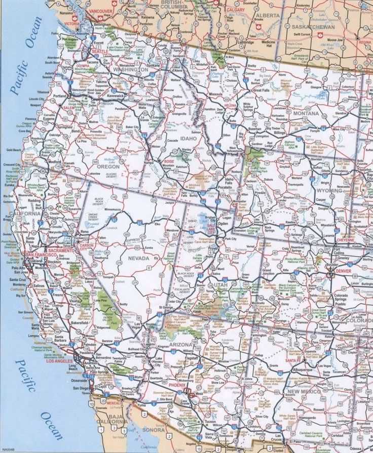 printable highway map of the united states