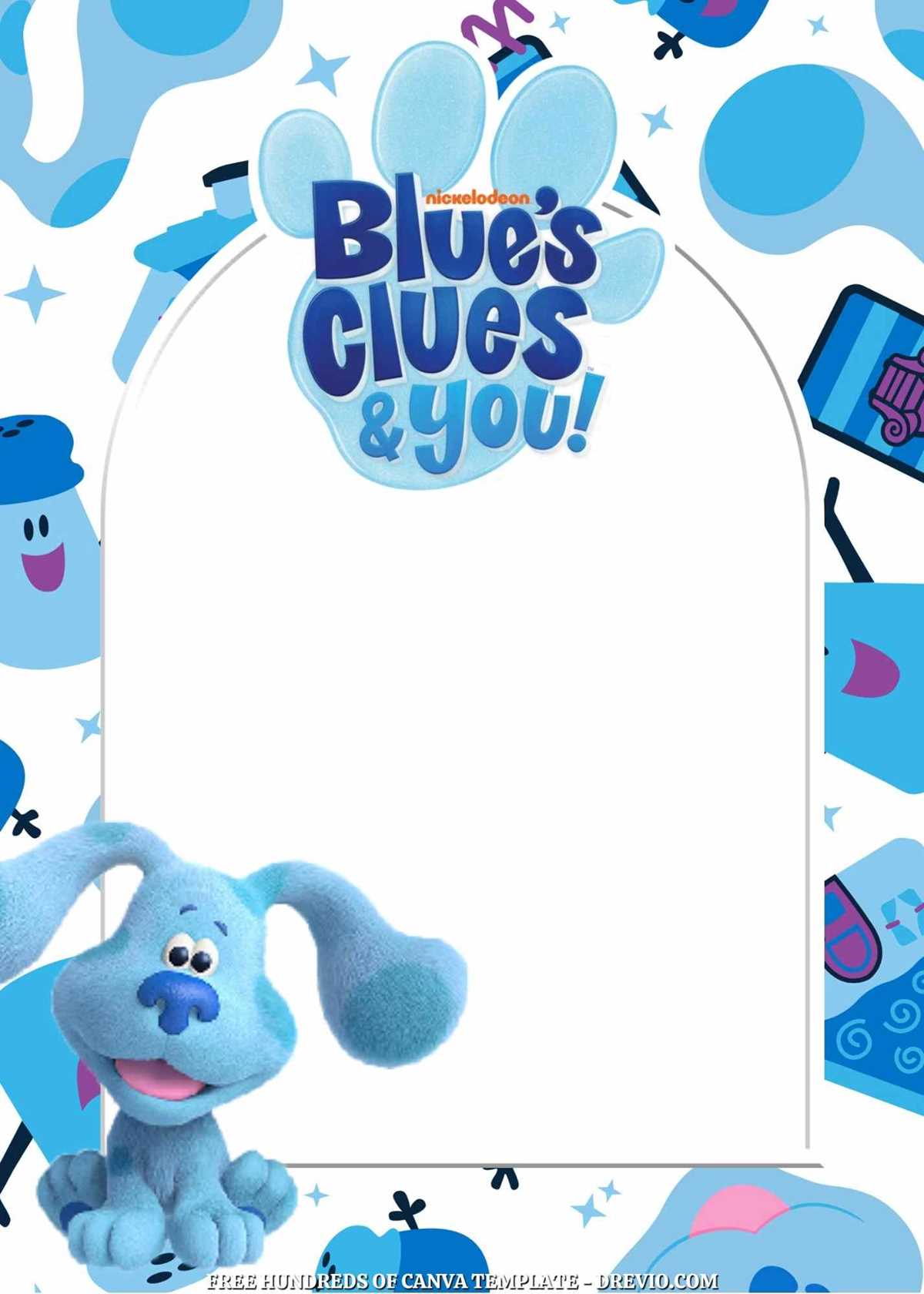 blues clues printable