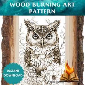 free printable wildlife wood burning patterns