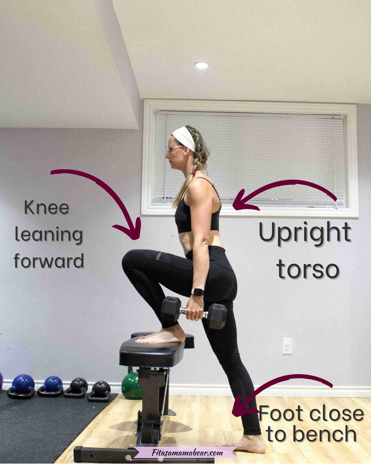 printable dumbbell leg workout